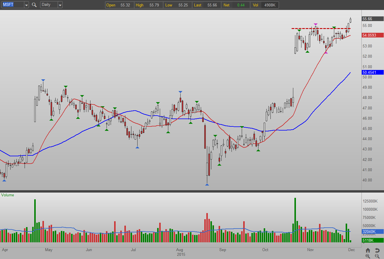 msft stock option chain