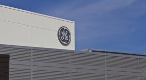 What market provides a quote for GE stock?