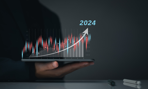 U.S. E- Commerce Sales. A chart showing revenue since 1999 shows upward growth in billions.
