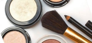 Makeup brush and beauty supplies