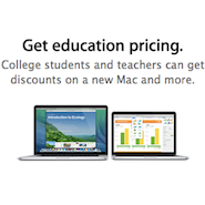 back to school supplies at apple education store