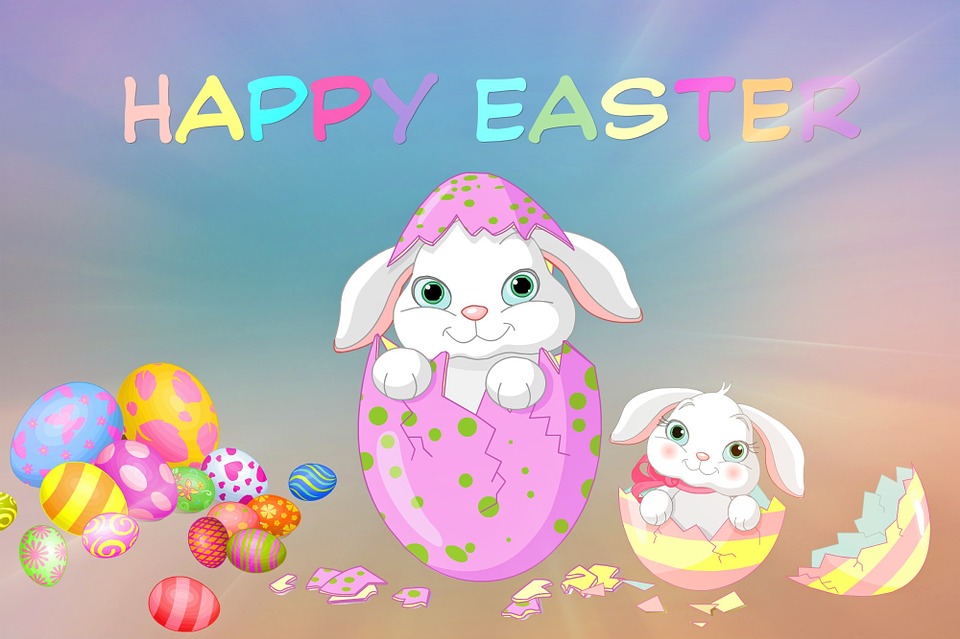 happy easter for facebook status