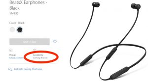 The Latest Apple Inc. (AAPL) Delay: BeatsX Earbuds