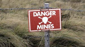 land mines