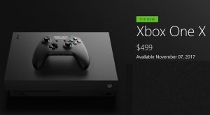 Microsoft Corporation (MSFT) Reveals the Xbox One X, Coming in November