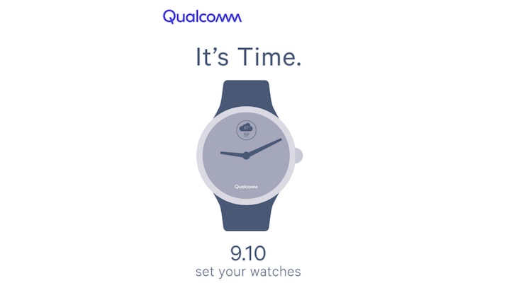QCOM - Qualcomm to Unveil Smartwatch Processor Sept. 10