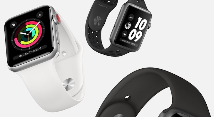Holiday Gift Guide 2018 (Best Smartwatches and Fitness Trackers): Apple Watch Series 3