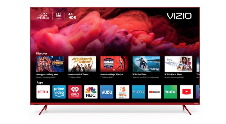 Holiday Gift Guide 2018 (Best Smart Home Gifts): Vizio (RED) P-Series 4K HDR Smart TV