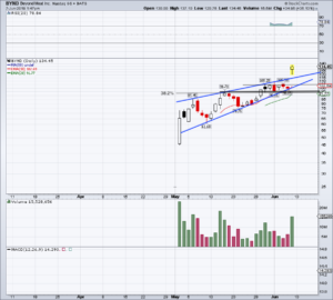 top stock trades for BYND