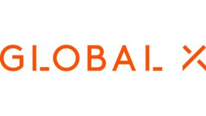 The Global X logo appears on a white background.