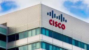 cisco logo on an office building