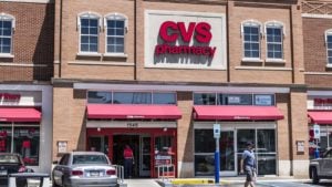 the exterior of a CVS pharmacystore