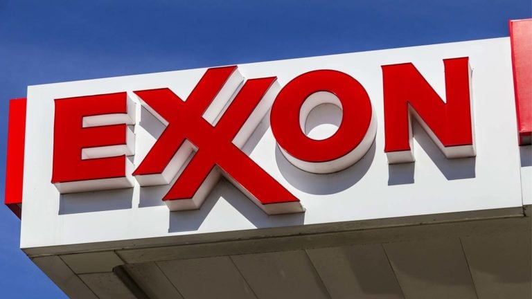 Exxon share price
