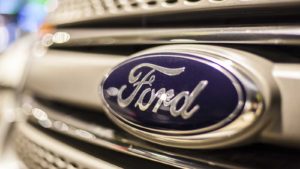 Ford grill image with logo (f stock)