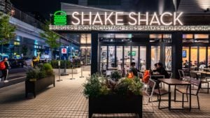 A Shake Shack (SHAK stock) restaurant in Tokyo, Japan.