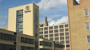 The corporate headquarters of Tyson Foods (TSN) in Chicago, Illinois.
