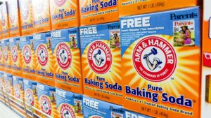 boxes of Arm & Hammer baking soda