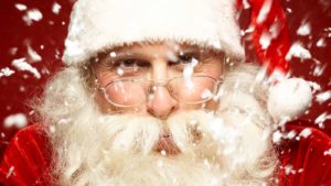 image of santa claus represents best stocks to buy for december