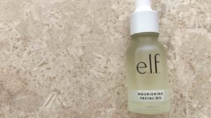 an elf brand beauty product on a stone counter