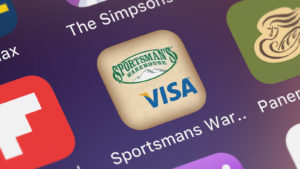 sportsman's warehouse (SPWH) app logo on a mobile phone screen