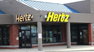 Image of Hertz (HTZ) branded store comprised of grey materials (stocks for beginners)