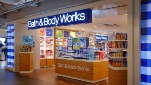 An L Brands (LB) Bath & Body Works location