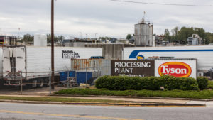 Tyson Foods (<b><a href='/stocks/TSN'>TSN</a></b>) processing plant