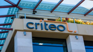 the Criteo (CRTO) logo on a building during daylight