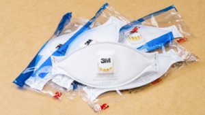 a photo of 3M protective masks