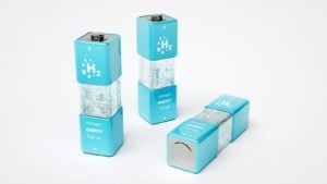 Plug Power の水素エネルギー燃料電池の 3 d レンダリング イメージ