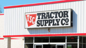 The exterior of a Tractor Supply (TSCO) store