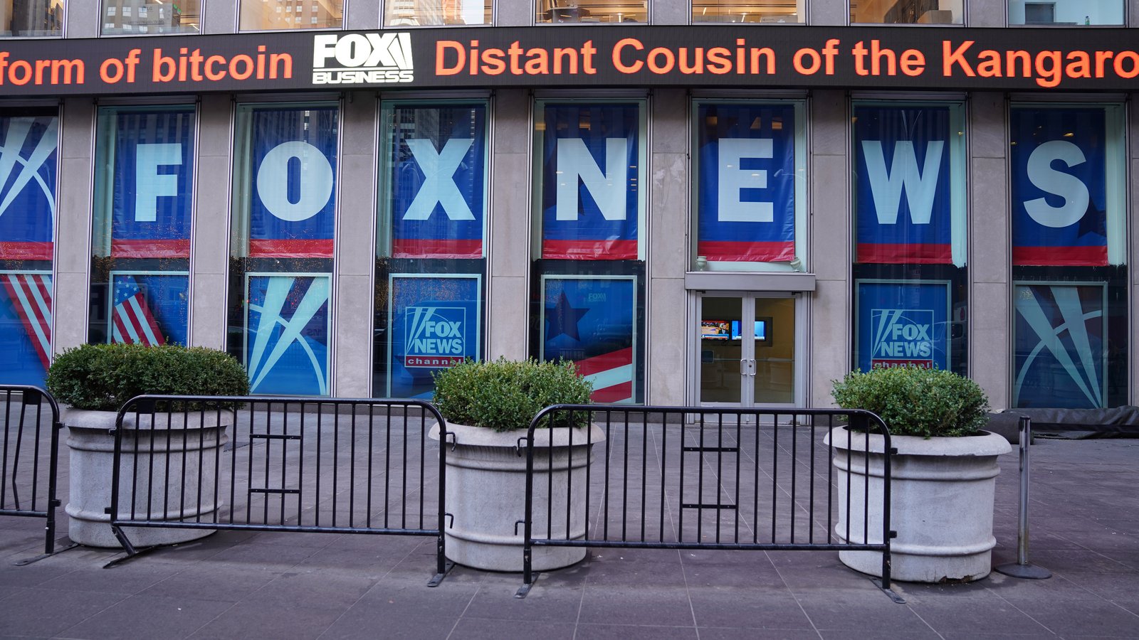 The Fox Corporation (FOXA) headquarters in New York City.