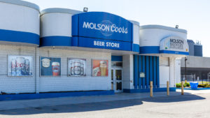 A Molson Coors (TAP) storefront in daylight