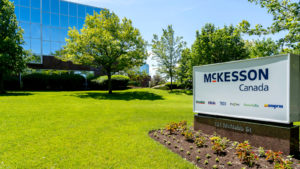 A photo of The McKesson Canada lawn sign