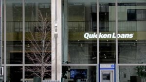 The headquarters of Quicken Loans (RKT) in Detroit, Michigan.