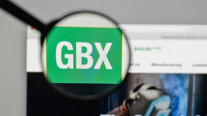 The Greenbrier Companies (GBX)logo on the website homepage