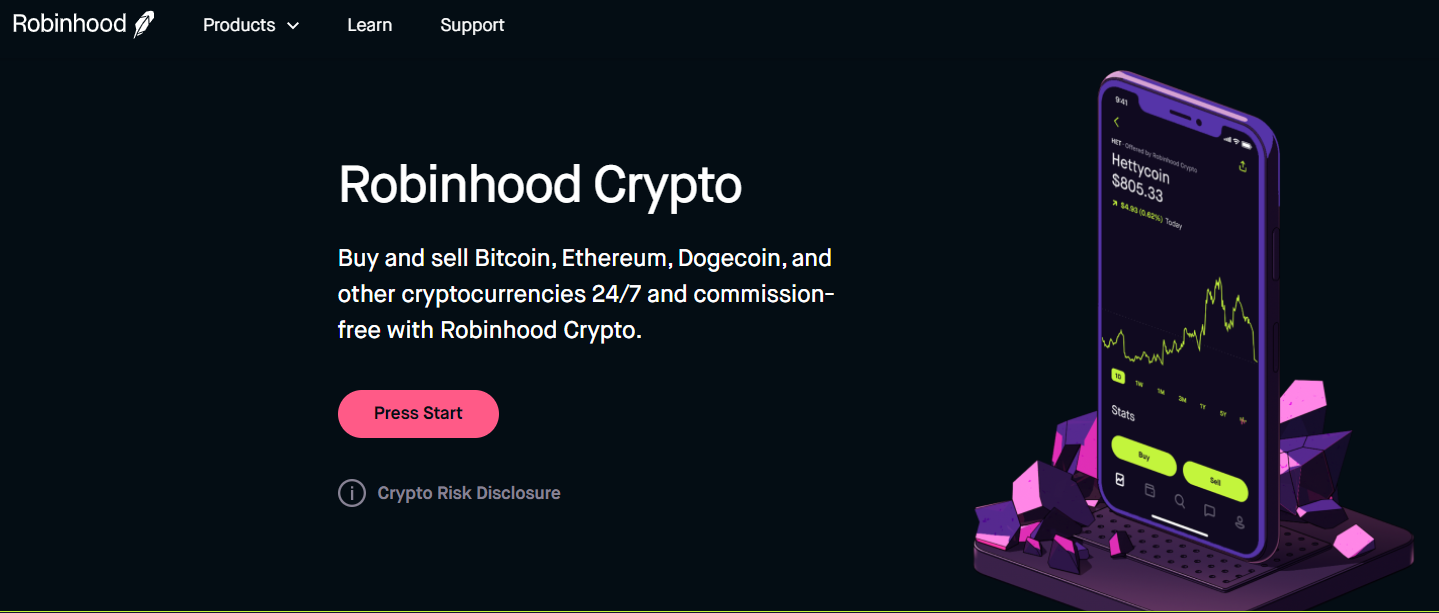 which cryptos can you buy on robinhood