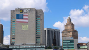 Image of the IDT headquarters in Newark.