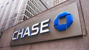 Chase Bank logo and storefront