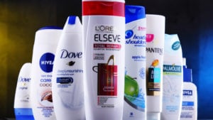 A photo of a number of Procter & Gamble (PG) products.