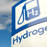 An image of a hydrogen fueling station against a blue sky. top hydrogen stocks to buy. Hydrogen Stocks to buy