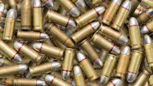 many ammunition bullets pattern background