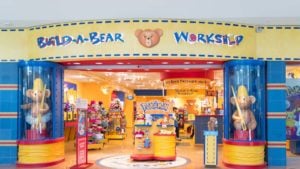 A Build-A-Bear (BBW) storefront in Philadelphia, Pennsylvania.