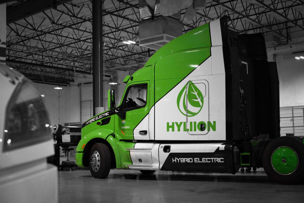 Hyliion deals electric truck