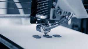3d printer printing chips (DM)