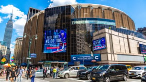 Madison Square Garden during daylight