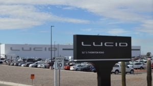 The Lucid Motors (CCIV) Plant in Arizona. 