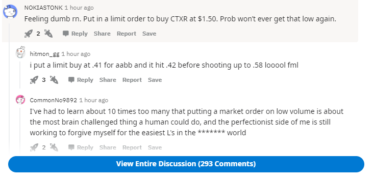 CTXR stock discussion on Reddit.