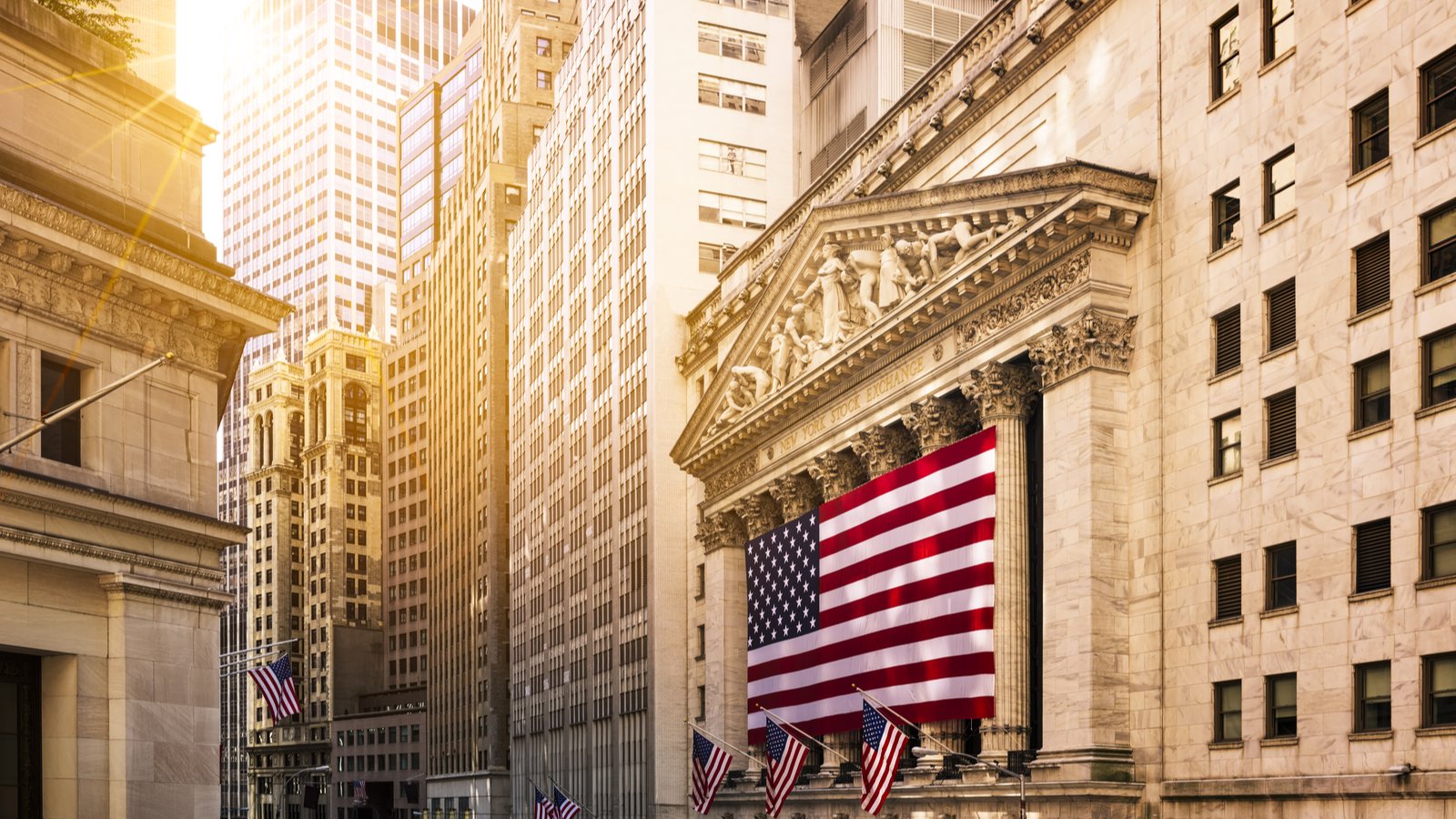 Wall Street building in the morning sun representing Pre-Market Stock Movers.