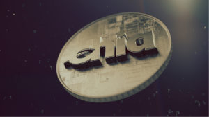 A Chia Coin XCH token.